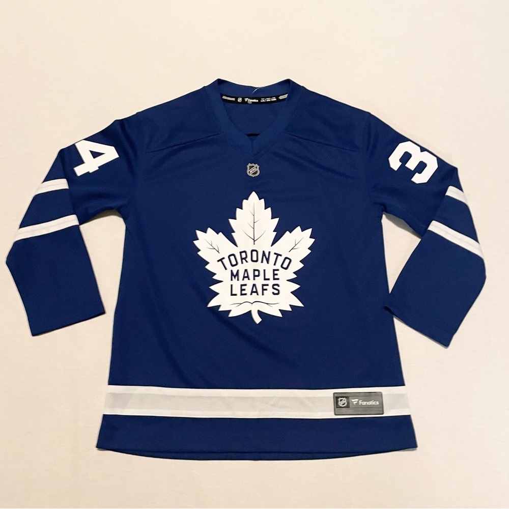 Fanatics Toronto Maple Leafs Auston Matthews Hockey Jersey Youth L/XL